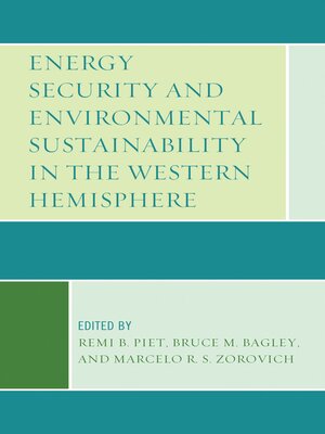 cover image of Energy Security and Environmental Sustainability in the Western Hemisphere